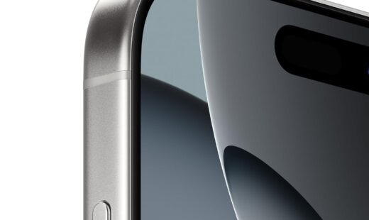 iPhone 16 Pro White Titanium Right Side with Button