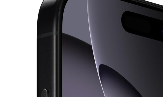 iPhone 16 Pro Black Titanium Right Side with Button