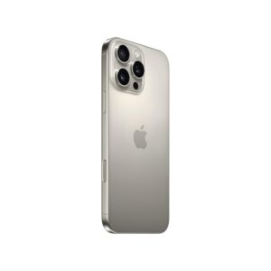 iPhone 16 Pro Max Natural Titanium Back