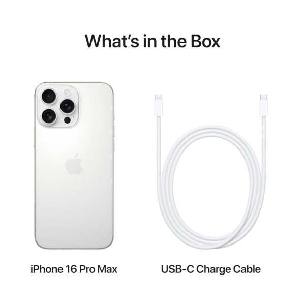 Apple iPhone 16 Pro Max 1TB White Titanium